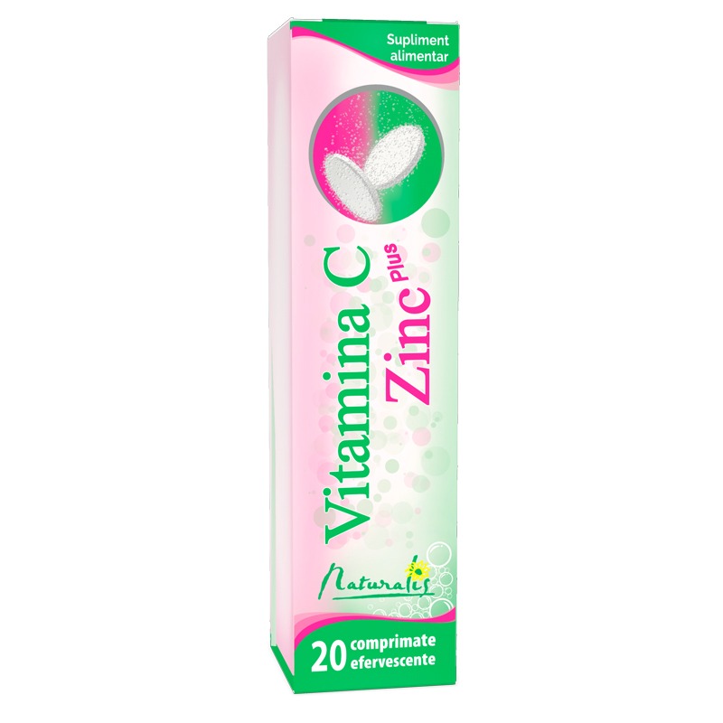 Naturalis Vitamina C 1000 Plus Zinc Comprimate Efervescente Naturalis Vitamina C 1000 Plus Zinc Comprimate Efervescente