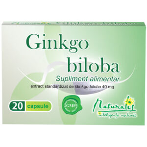 Naturalis Ginkgo Biloba 40 mg x 20 capsule
