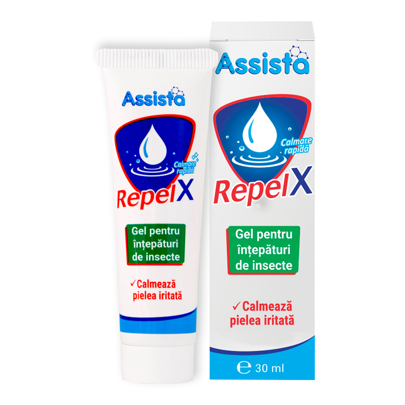 Assista RepelX Gel intepaturi insecte x 30 ml