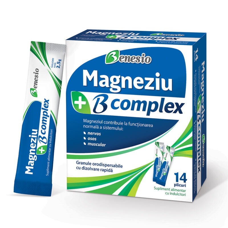 Benesio Magneziu + B complex
