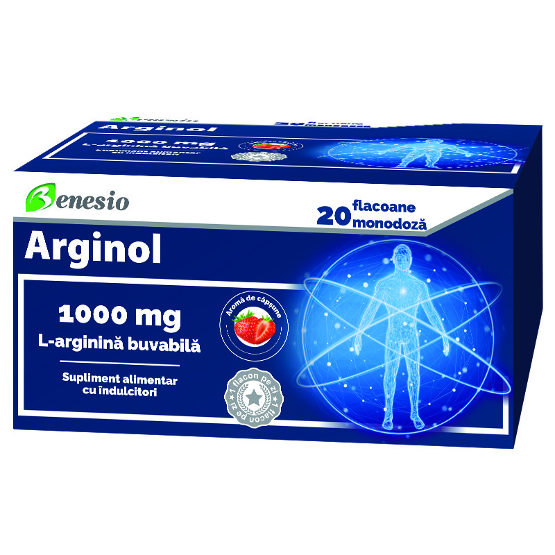 Arginol Benesio x 20 flacoane buvabile Arginol Benesio x 20 flacoane buvabile