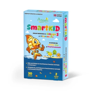 Naturalis SmartKid – Jeleuri cu Omega-3 si Vitamina D fructul pasiunii