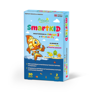 Naturalis SmartKid – Jeleuri cu Omega-3 si Vitamina D fructul pasiunii