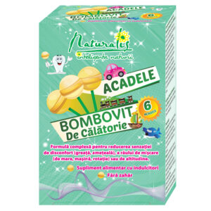 Naturalis Acadele Bombovit de Calatorie, 6 g x 6 acadele
