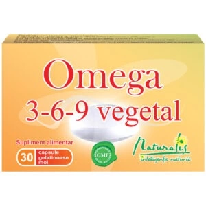 Naturalis Omega 3-6-9 vegetal x 30 capsule moi