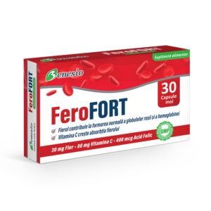 Benesio Ferofort fier micronizat x 30 cps. moi. Benesio Ferofort fier micronizat x 30 cps. moi.