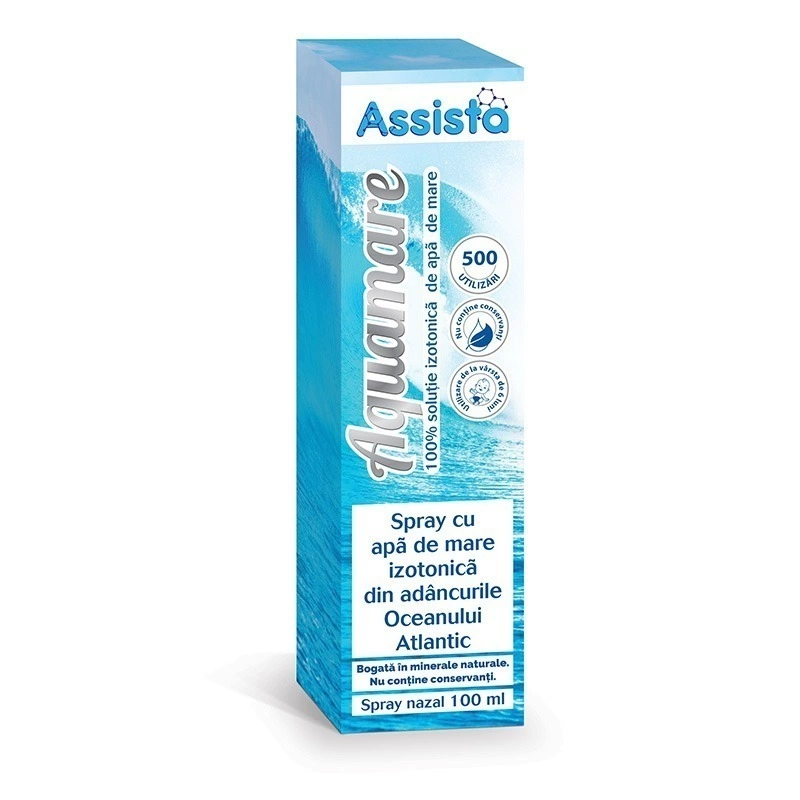 Assista Aquamare spray nazal izotonic x 100 ml d27a4-aquamare-izotonica-800x800px-160