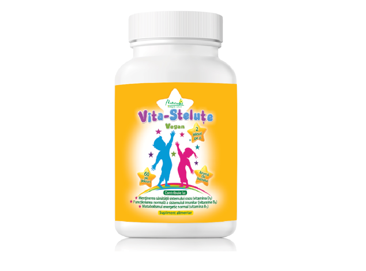 Naturalis Vita-Stelute Jeleuri x 60 jeleuri vita ok