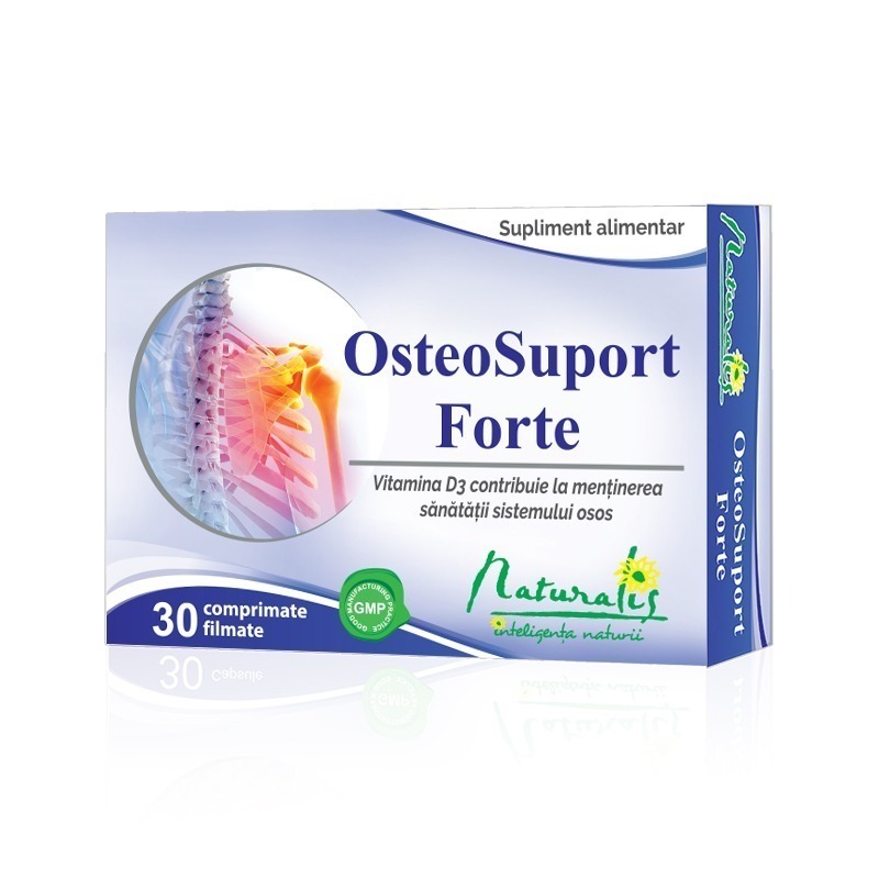 Naturalis OsteoSuport Forte x 30 comprimate filmate 47773-3ed23-osteosuport