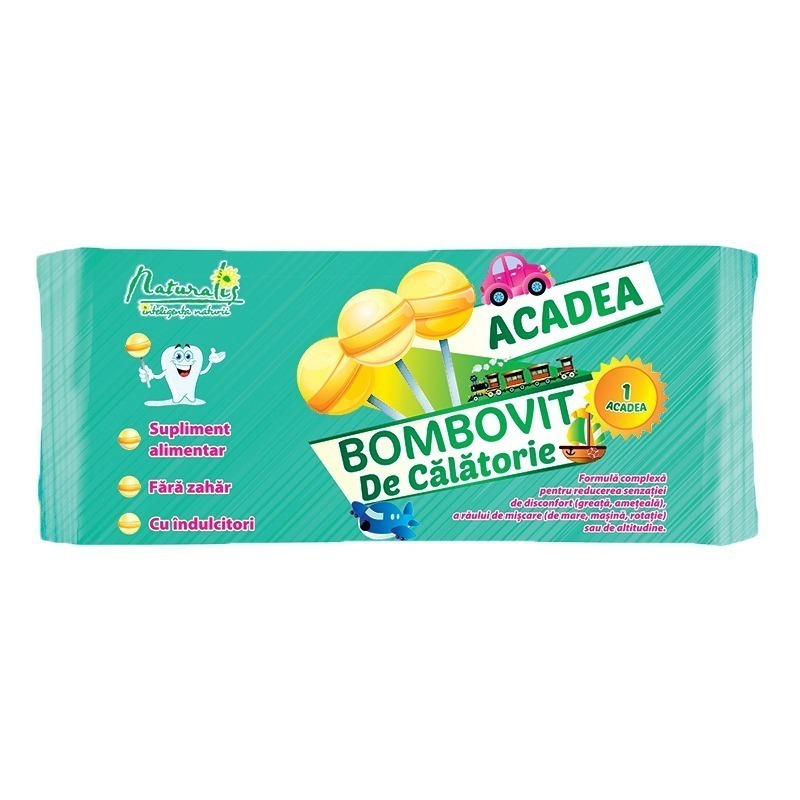 Naturalis Acadea Bombovit de Calatorie, 6 g x 1 acadea 48093-bombovit-calatorie-800×800
