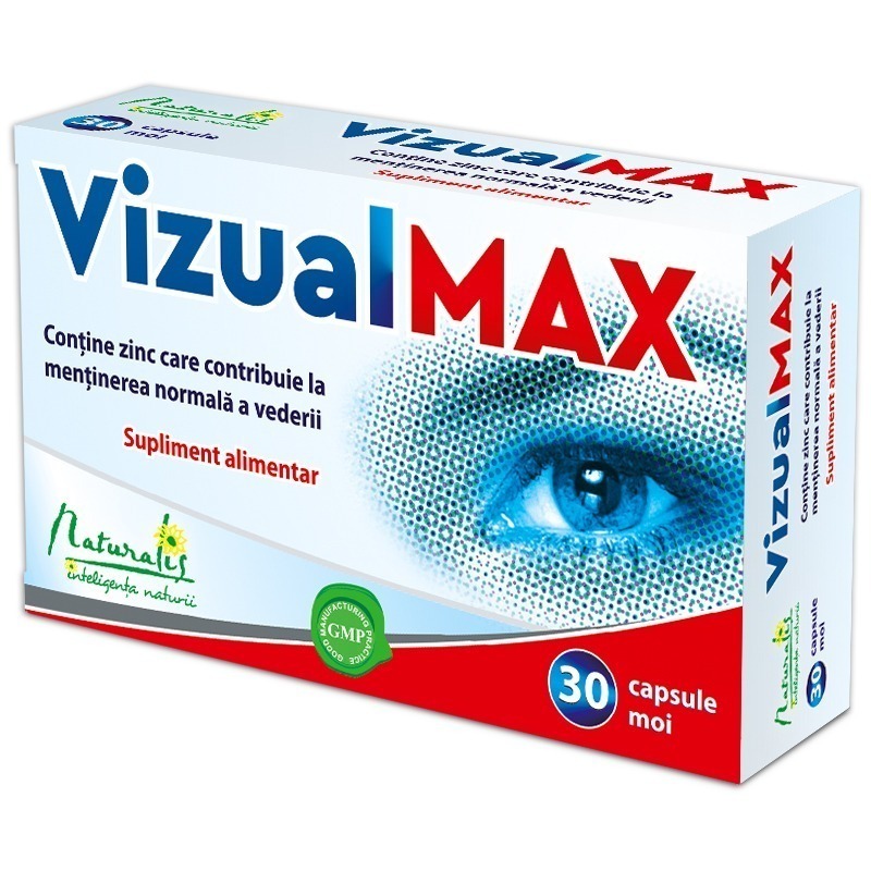 Naturalis VizualMax, 30 capsule moi