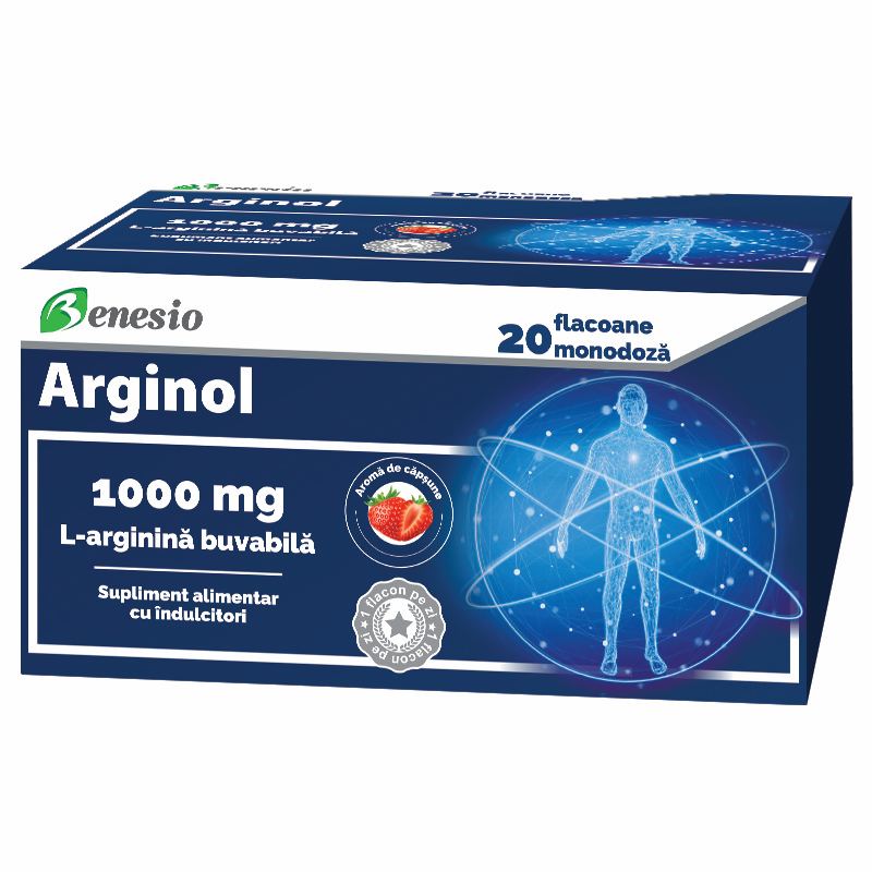 Arginol Benesio x 20 flacoane buvabile Arginol Benesio x 20 flacoane buvabile